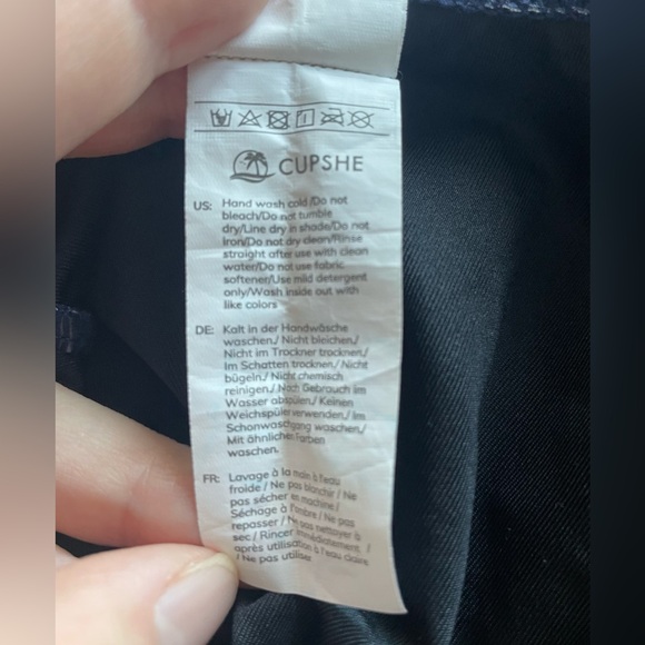 Cupshe Women Navy Floral Swimsuit One Piece Size XL - Picture 11 of 12